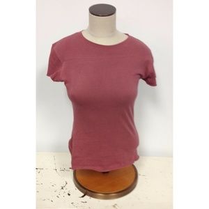 😀 3 for $20 NWT Junior Burgundy Pop Sport T Shirt